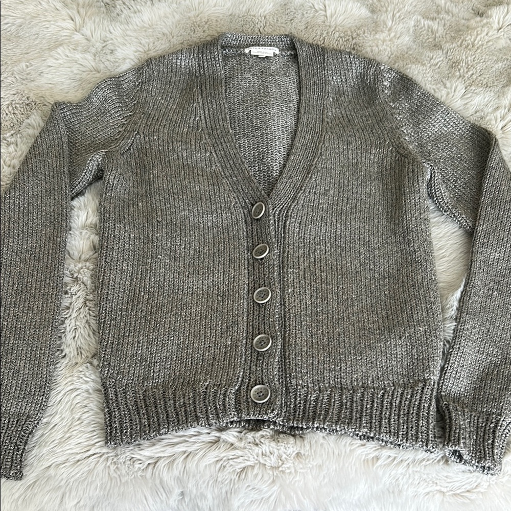 Silvery grey sweater